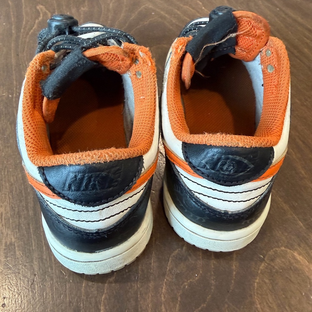 Nike Kids' Black and Orange Halloween shoes